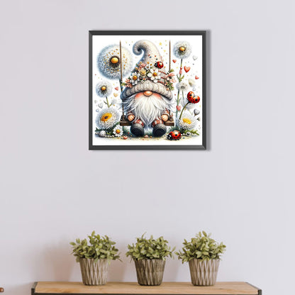 AB Diamond Painting - Full Round - Dandelion Gnome (40*40CM)