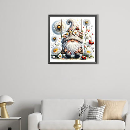 AB Diamond Painting - Full Round - Dandelion Gnome (40*40CM)
