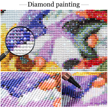 AB Diamond Painting - Full Round - Dandelion Gnome (40*40CM)