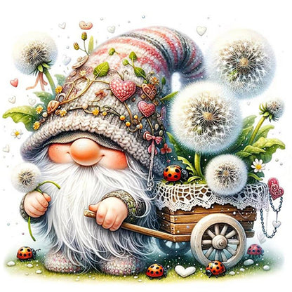 AB Diamond Painting - Full Round - Dandelion Gnome (40*40CM)