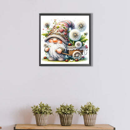 AB Diamond Painting - Full Round - Dandelion Gnome (40*40CM)
