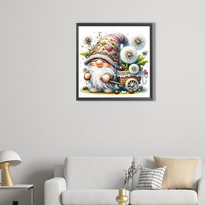 AB Diamond Painting - Full Round - Dandelion Gnome (40*40CM)