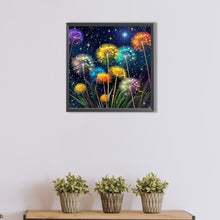 Load image into Gallery viewer, AB Diamond Painting - Full Round - Colorful dandelion (40*40CM)
