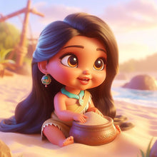 Load image into Gallery viewer, Diamond Painting - Full Round - Disney Princess (40*40CM)
