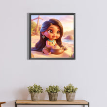 Load image into Gallery viewer, Diamond Painting - Full Round - Disney Princess (40*40CM)
