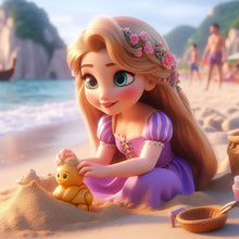 Load image into Gallery viewer, Diamond Painting - Full Round - Disney Princess (40*40CM)

