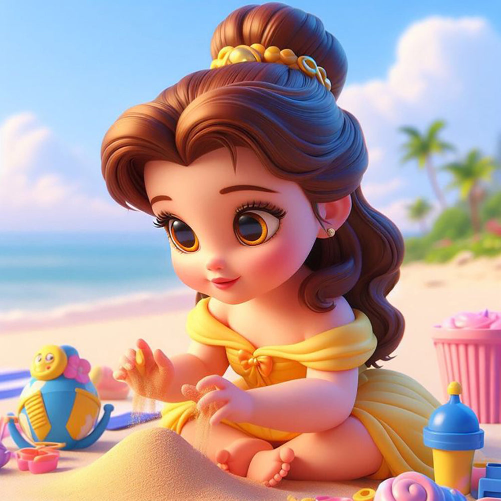 Diamond Painting - Full Round - Disney Princess (40*40CM)