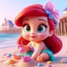 Load image into Gallery viewer, Diamond Painting - Full Round - Disney Princess (40*40CM)
