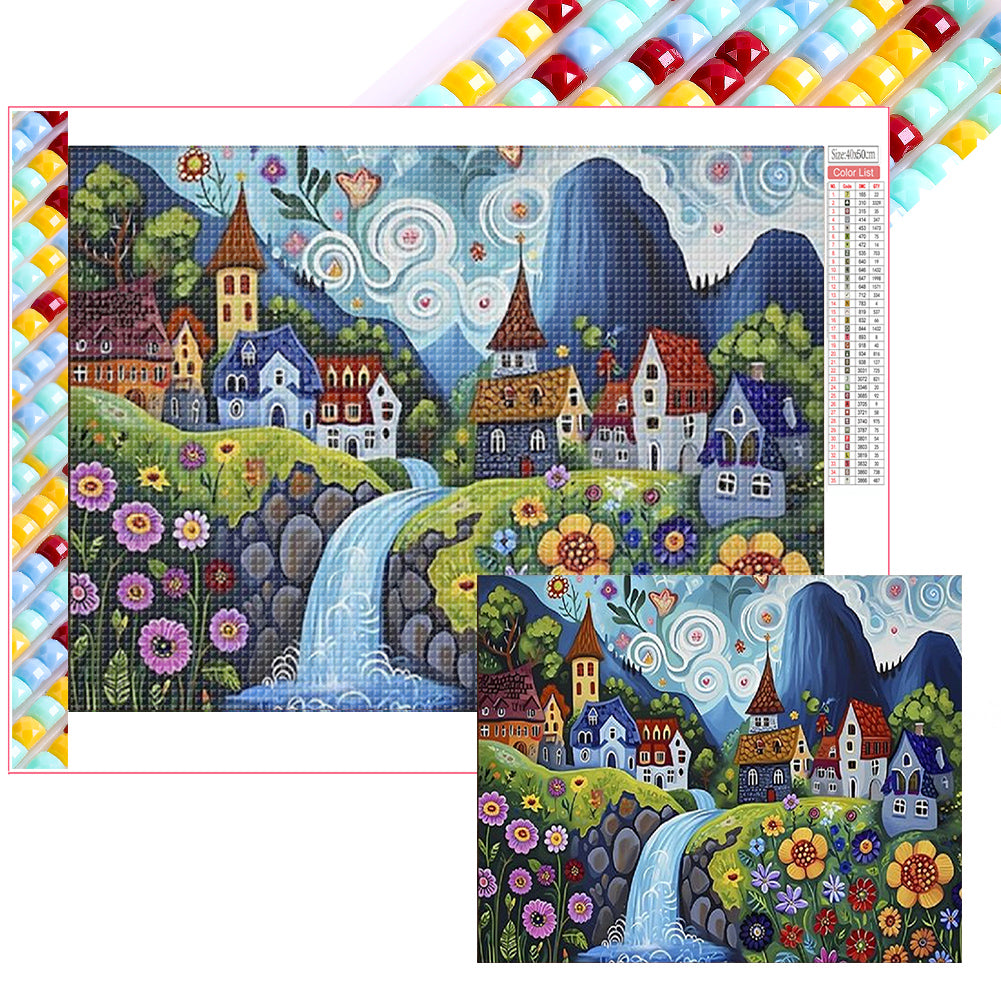 Diamond Painting - Full Square - rural (40*50CM)
