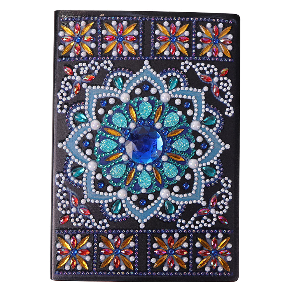 Special Shaped Mandala Diamond Painting Diary Book Rhinestone Art Hand Craft Kit