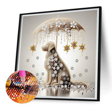 Load image into Gallery viewer, Diamond Painting - Partial Special Shaped - Art Umbrella Puppy (30*30CM)

