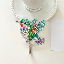 Load image into Gallery viewer, 6Pcs Diamond Painting Hooks Colorful Animal Flower Diamond Art Craft Wall Hooks
