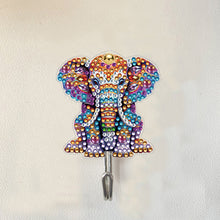 Load image into Gallery viewer, 6Pcs Diamond Painting Hooks Colorful Animal Flower Diamond Art Craft Wall Hooks
