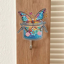 Load image into Gallery viewer, 6Pcs Diamond Painting Hooks Colorful Animal Flower Diamond Art Craft Wall Hooks
