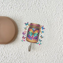 Load image into Gallery viewer, 6Pcs Diamond Painting Hooks Colorful Animal Flower Diamond Art Craft Wall Hooks
