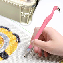 Load image into Gallery viewer, 111Pcs DIY Diamond Painting Tools Set Tweezers Art Craft Supplies (Pink)
