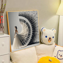 Load image into Gallery viewer, Diamond Painting - Full Round - piano girl (40*40CM)
