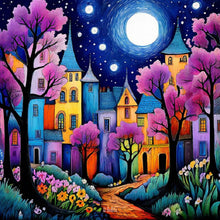 Load image into Gallery viewer, Diamond Painting - Full Round - rainbow house (40*40CM)
