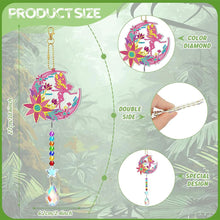 Load image into Gallery viewer, Elf Suncatcher Diamond Painting Hanging Pendant Diamond Drawing Hanging Ornament
