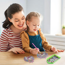 Load image into Gallery viewer, Elf Suncatcher Diamond Painting Hanging Pendant Diamond Drawing Hanging Ornament
