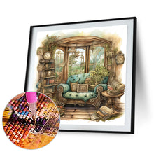 Load image into Gallery viewer, Diamond Painting - Full Round - cozy house (40*40CM)
