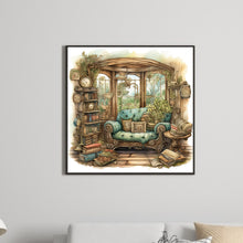 Load image into Gallery viewer, Diamond Painting - Full Round - cozy house (40*40CM)
