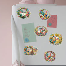 Load image into Gallery viewer, Diamond Painting Fridge Magnet Rooster Special Shape Diamond Art Magnets Decals
