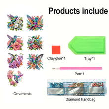 Load image into Gallery viewer, Diamond Painting Fridge Magnet Rooster Special Shape Diamond Art Magnets Decals
