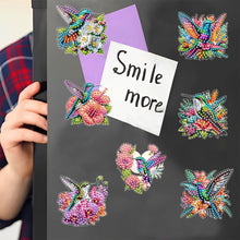 Load image into Gallery viewer, Diamond Painting Fridge Magnet Rooster Special Shape Diamond Art Magnets Decals
