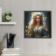 Load image into Gallery viewer, AB Diamond Painting - Full Round - flower princess (40*40CM)
