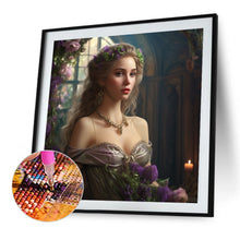 Load image into Gallery viewer, AB Diamond Painting - Full Round - flower princess (40*40CM)
