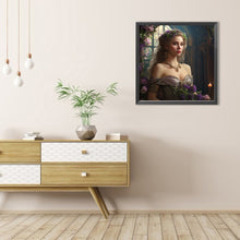 Load image into Gallery viewer, AB Diamond Painting - Full Round - flower princess (40*40CM)
