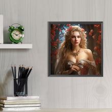 Load image into Gallery viewer, AB Diamond Painting - Full Round - flower princess (40*40CM)
