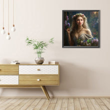 Load image into Gallery viewer, AB Diamond Painting - Full Round - flower princess (40*40CM)
