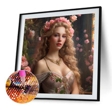 Load image into Gallery viewer, AB Diamond Painting - Full Round - flower princess (40*40CM)
