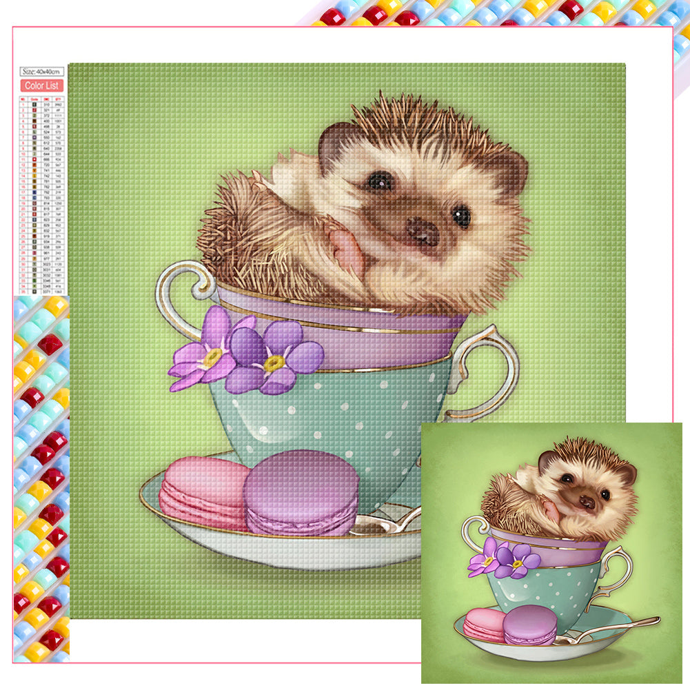 AB Diamond Painting - Full Square - hedgehog (40*40CM)