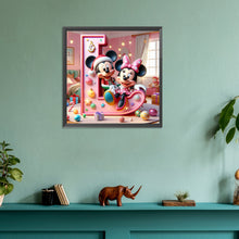 Load image into Gallery viewer, Diamond Painting - Full Round - (L) Mickey letters (30*30CM)
