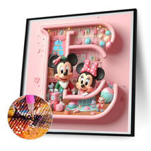 Load image into Gallery viewer, Diamond Painting - Full Round - (E) Mickey letters (30*30CM)
