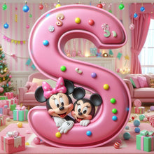 Load image into Gallery viewer, Diamond Painting - Full Round - (S) Mickey Letters (30*30CM)
