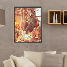 Load image into Gallery viewer, Diamond Painting - Full Round - cartoon girl (30*40CM)
