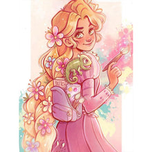 Load image into Gallery viewer, Diamond Painting - Full Round - cartoon girl (30*40CM)

