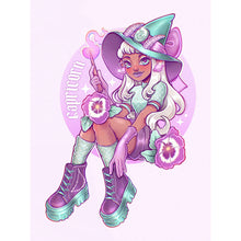 Load image into Gallery viewer, Diamond Painting - Full Round - cartoon girl (30*40CM)
