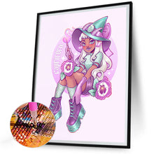 Load image into Gallery viewer, Diamond Painting - Full Round - cartoon girl (30*40CM)
