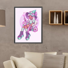 Load image into Gallery viewer, Diamond Painting - Full Round - cartoon girl (30*40CM)
