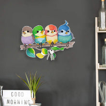 Load image into Gallery viewer, Bird DIY Diamond Painting Art Hooks Punch Free with 4 Hooks for Beginners Adults
