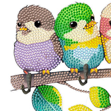 Load image into Gallery viewer, Bird DIY Diamond Painting Art Hooks Punch Free with 4 Hooks for Beginners Adults
