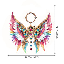 Load image into Gallery viewer, Acrylic Special Shape Colorful Wing Diamond Painting Pendant for Wall Window
