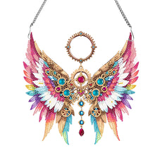 Load image into Gallery viewer, Acrylic Special Shape Colorful Wing Diamond Painting Pendant for Wall Window
