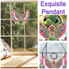 Load image into Gallery viewer, Acrylic Special Shape Colorful Wing Diamond Painting Pendant for Wall Window
