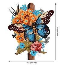 Load image into Gallery viewer, Acrylic Cross Butterfly Diamond Painting Desktop Ornaments Kit Home Decoration
